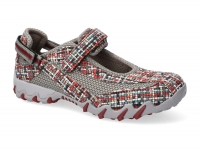 Chaussure all rounder outdoor modele niro rouge multi
